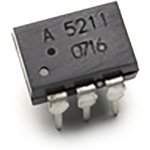 ASSR-5211-001E, Solid State Relay, 0.2 A Load, PCB Mount, 600 V Load, 1.7 V Control
