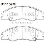 Колодки тормозные дисковые Kia Cerato 04- D11157M