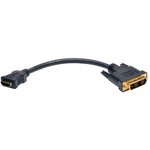 P130-08N, HDMI, Displayport & DVI Connectors 8IN, HDMI-F TO DVI-M ADPT,GOLD