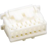 PADP-16V-1-S, PADP Female Connector Housing, 2mm Pitch, 16 Way, 2 Row