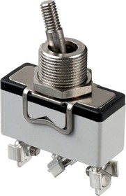 Фото 1/3 636H/X2330, Toggle Switch, Panel Mount, On-On, SPDT, Screw Terminal, 250V ac