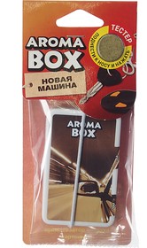 Фото 1/2 Ароматизатор подвесной картон высококапиллярный (новая машина) Aroma Box FOUETTE