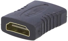 Фото 1/2 AK-AD-05, Адаптер, HDMI 1.4, гнездо HDMI, с обеих сторон, Цвет: черный