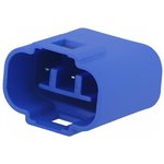 572-003-420-301, Pin & Socket Connectors BOARD MTG 3 PIN PLUG BLUE