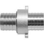 Соединитель коннектор для садового шланга 18 х 18 мм, разъемный, латунь ДС.020012