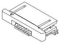 Фото 1/3 52746-0471, FFC / FPC Connector, Poles - 4, 50V, 500mA, Right Angle