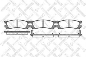 410 012-SX, 410 012-SX_=399 12 !колодки дисковые з.\ Mazda Xedos6/Xedos9 2.0i-2.5i & 24V 92