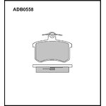 ADB0558, Колодки тормозные дисковые | зад |