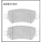 ADB31551, Колодки тормозные дисковые | зад |