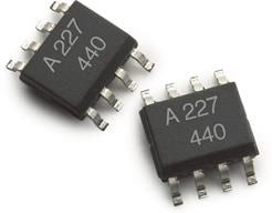 ACPL-227-560E, Оптопара, с транзистором на выходе, 2 канала, SOIC, 8 вывод(-ов), 50 мА, 3 кВ, 50 %