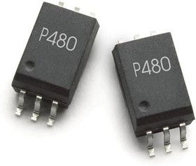 ACPL-P480-560E, 350ns,350ns 1 4.5V~20V -40°C~+100°C 3750V 20kV/us DC SO-6-6.8mm Optocouplers - LogIc Output