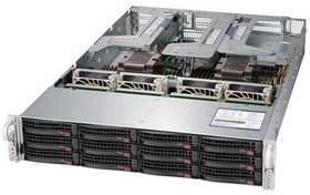 Фото 1/2 Платформа системного блока SuperMicro SYS-6029U-E1CR4 Power Supply: Intel H79286-011 1300W , Remove PWS-1K02A-1R x2, Change chassis to CSE-L