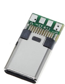 Фото 1/4 Плата переходная USB Type-C Male to PCB