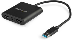 Фото 1/10 USB32HD2, USB A to HDMI Adapter, USB 3.0, 2 Supported Display(s) - 4K @ 30Hz