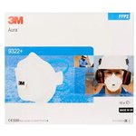 3M Aura 9322+, Aura™ 9300+ Series Disposable Respirator for General Purpose ...