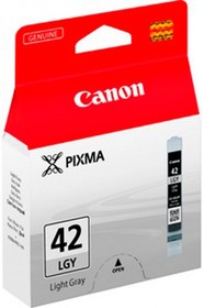 Фото 1/4 Картридж струйный Canon CLI-42LGY 6391B001 светло-серый (835стр.) для Canon PRO-100