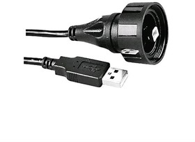 Фото 1/4 PX0840/B/3M00, Cable, Male USB B to Male USB A, 3m