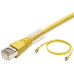 XS6W-6LSZH8SS200CM-Y, Cat6a Male RJ45 to Male RJ45 Ethernet Cable, S/FTP ...