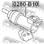 0280-B10, Цилиндр сцепления рабочий