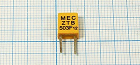 Кварцевый резонатор 503 кГц, корпус C07x4x09P2, марка ZTB503F12, 2P-2 [503,5]
