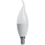 Лампа светодиодная LB-970, 13W, 230V E14 4000K свеча на ветру 38113