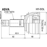 HYSOL Привод левый