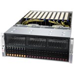 Платформа системного блока SuperMicro SYS-420GP-TNR 4U, 10x Dual Slot GPU ...