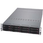 Платформа системного блока SuperMicro SYS-6029TR-DTR 2*node 2*LGA3647, C621, 8*DDR4(2933, 6*3.5" HS SATA3, 2*PCIE, 2*Glan, IPMI lan, 2*
