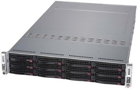 Фото 1/7 Платформа системного блока SuperMicro SYS-6029TR-DTR 2*node 2*LGA3647, C621, 8*DDR4(2933, 6*3.5" HS SATA3, 2*PCIE, 2*Glan, IPMI lan, 2*