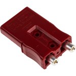 SBS50RED#10/12, Heavy Duty Power Connectors SBS50 2P HSNG RED W/ 50A 10-12 AWG CONT