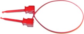 BU-1111-A-36-2, Red Mini-Plunger to Stackable Banana Plug, 36" 20G PVC