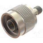 CT3320A,RF / Coaxial Adapter, 18 GHz, N, Plug, SMA, Jack, Straight Adapter, 50 ohm