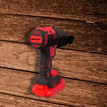 38-0684, Wall-mounted screwdriver holder, straight, black