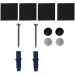 38-0685, Wall-mounted screwdriver holder, side, black