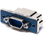 790-026PB-9MP, D-Sub Micro-D Connectors 9P NICKEL PIN RECEPT PANEL MT CRIMP