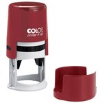 Оснастка для печати круг. с крышкой Pr. R40 чили Colop Австрия