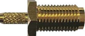 CON-SMAF-RG174, CON Series, jack Panel Mount SMA Connector, 50, Crimp Termination, Straight Body