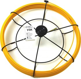 Протяжка для кабеля мини УЗК d=4,5 мм L=300 м в кассете №3, желтый СП-К3-4,5/300