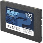 Накопитель SSD Patriot Burst Elite 1,92TB, SATA 2.5", PBE192TS25SSDR, 450/320, RET