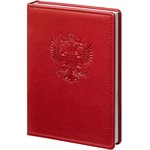 Ежедневник недатированный Attache Еagle 3D, А5, 160 л., красный