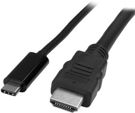 Фото 1/6 CDP2HDMM2MB, USB C to HDMI Adapter Cable, USB 3.1, 1 Supported Display(s) - 4K @ 30Hz