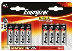 Фото 1/2 Батарейки Energizer Max LR6 AA BL8 8pcs/Pack