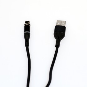 Фото 1/3 PL1150, Магнитный кабель Lightning для Apple, 1 м, черный