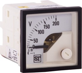 EQ44-V65X2N1CAW0ST, Sigma Series Analogue Voltmeter AC, 45 x 45 mm