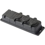 RPS-015-16-230-44- r, Socket 3-m PROxima 16A IP44 2P+PE 230V with protection ...