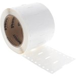 H100X025H1T, The thermal transfer military grade heat-shrink label in white is ...