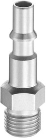 Фото 1/3 CRP 066152P2, Treated Steel Male Plug for Pneumatic Quick Connect Coupling, G 3/8 Male Threaded