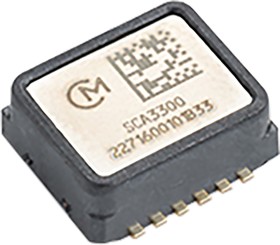 SCA3300-D01-1, МЭМС акселерометр, Цифровой, X, Y, Z, ± 6g, 3 В, 3.6 В, SMD