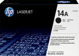 Фото 1/10 HP 14A Black LaserJet Toner Cartridge (CF214A), Тонер-картридж
