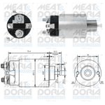 46167, 46167_реле втягивающее!\ Mitsubishi L300/L400/Space Gear 2.5TD 94